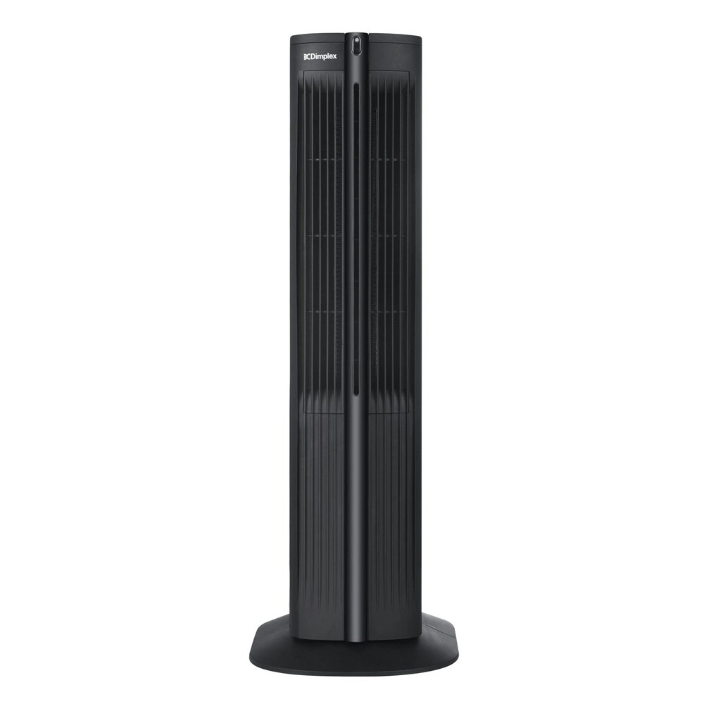 Dimplex Year Round 2000W Heat & 18W Cool w/ Humidifier 2 Speed Tower Fan Black