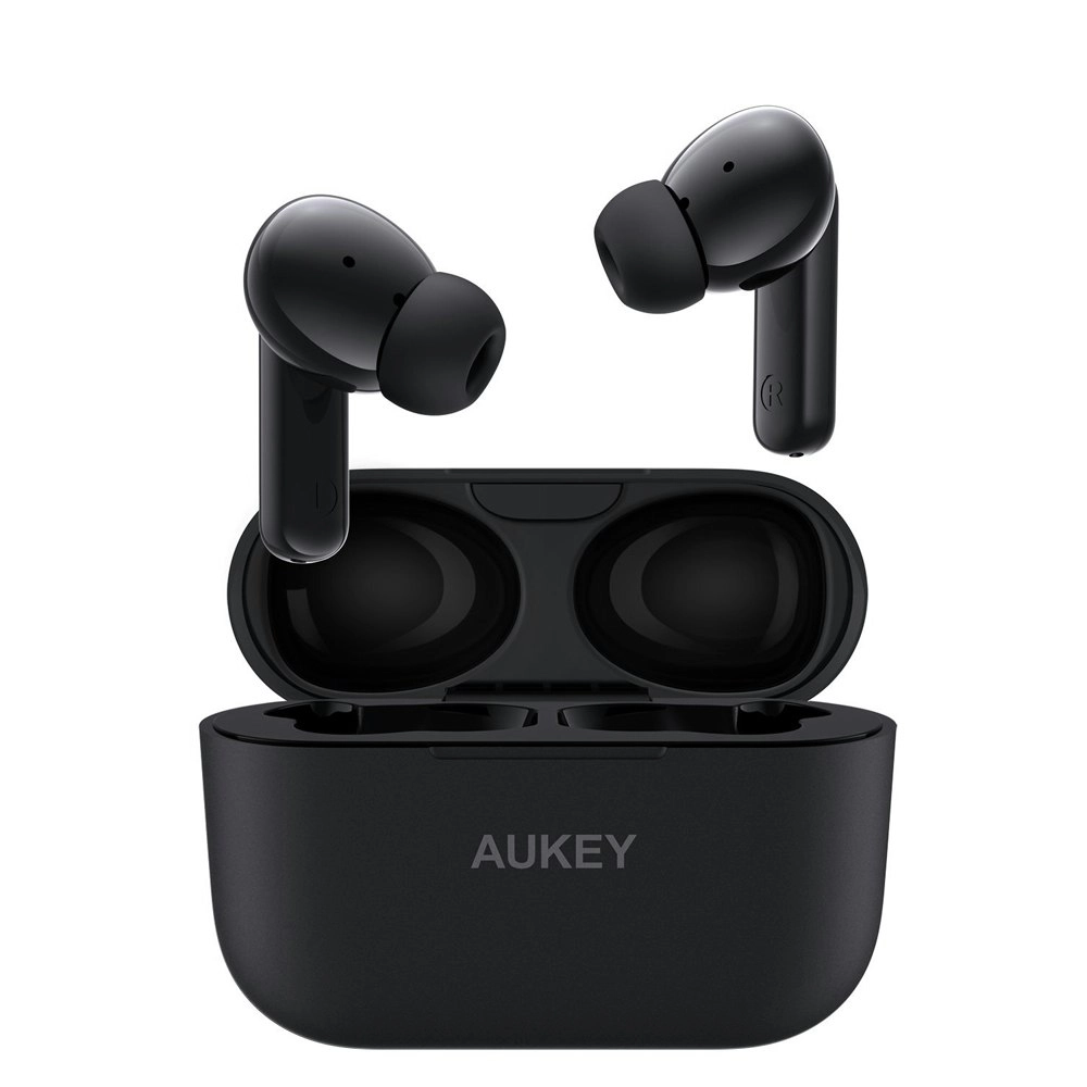 Aukey MiniNC True Wireless Active Noise Cancellation Earbuds/Earphones Black