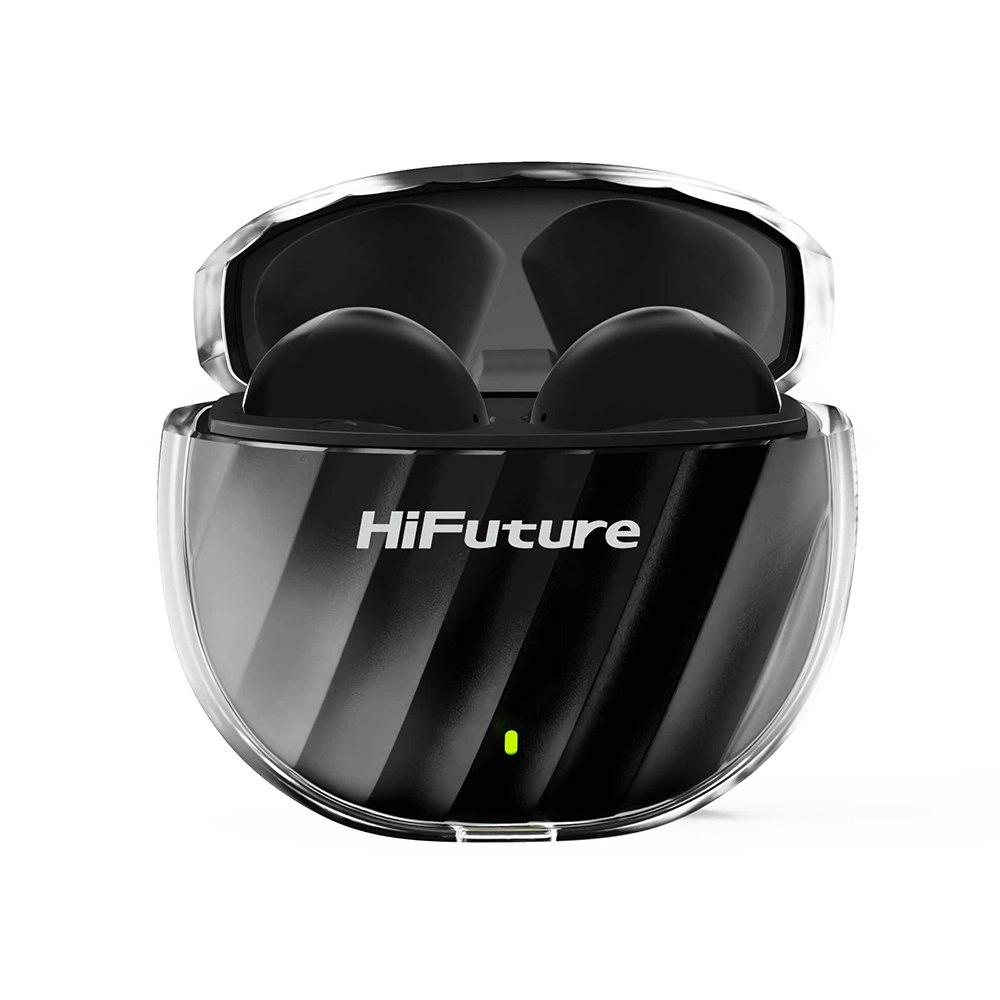 HiFuture Flybuds3 True Wireless Bluetooth Sweatproof Earbuds Noise Cancel Black