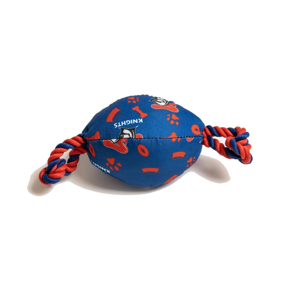 The Stubby Club Newcastle Knights NRL Themed Durable Dog/Cat Pet Chew Toy