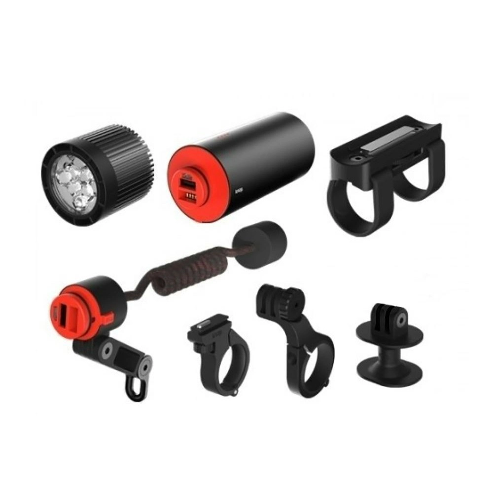 Knog PWR Mountain 2000 Lumens Bicycle Front Light Kit Biking Accessory Black