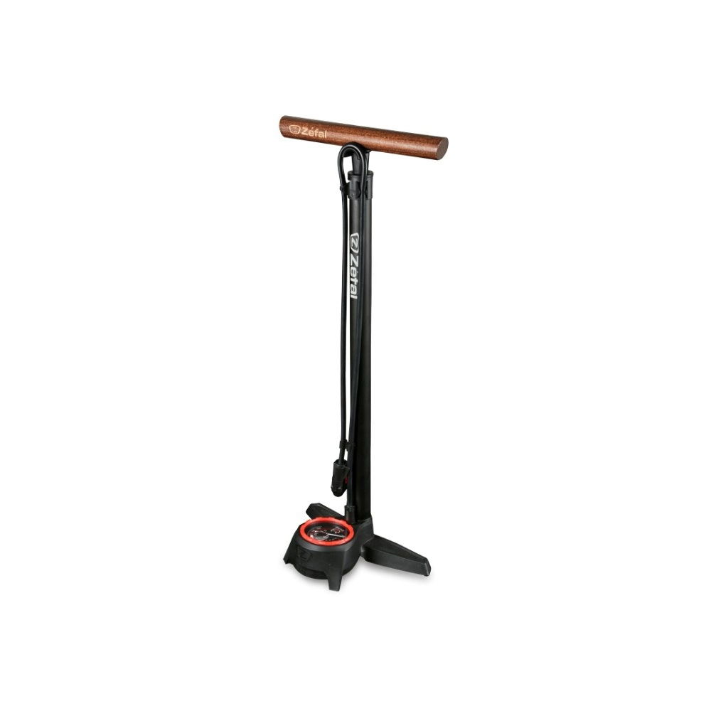 Zefal Profil Max FP60 Bicycle Floor Pump/Air Pressure w/ Z-Switch 174PSI BLK