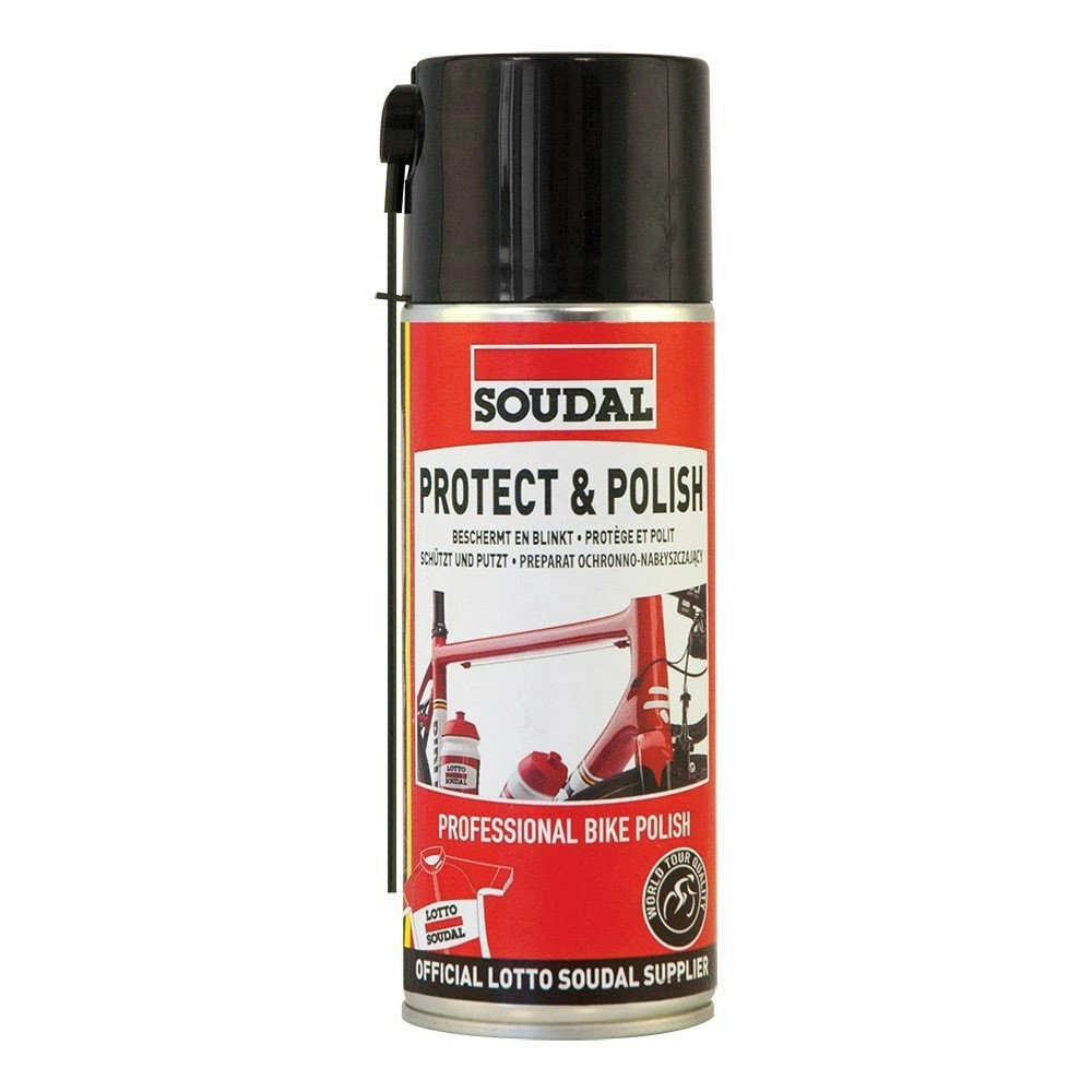 Soudal Protect & Polish Bike/Bicycle Polishing/Protective Spray Can 400ml