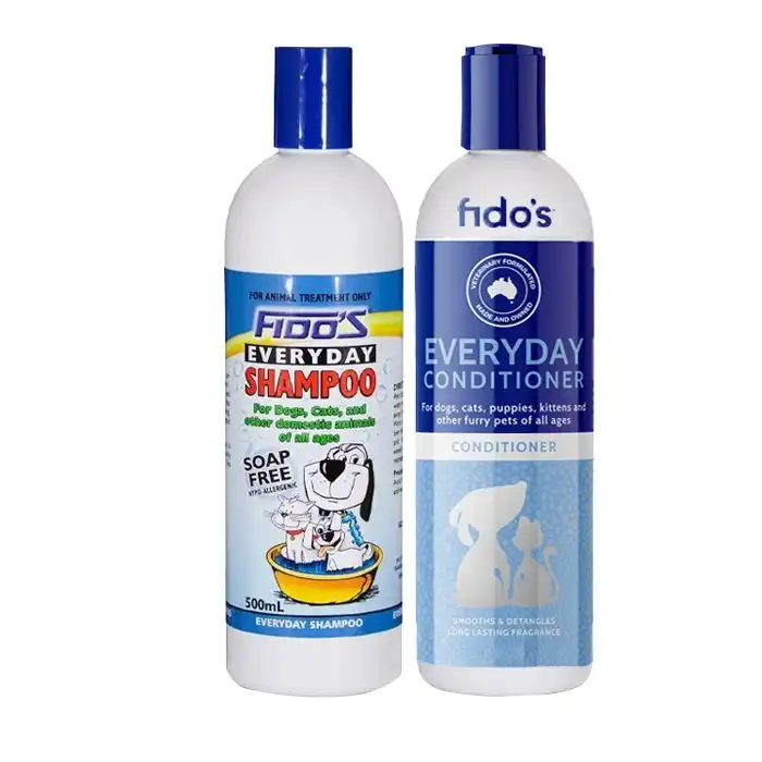 Fido's Everyday Shampoo & Conditioner 500ml Bonus Set