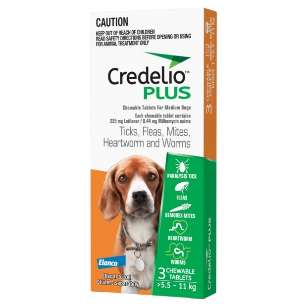 Credelio PLUS Medium Dog Orange 3 Packs & 6 Packs