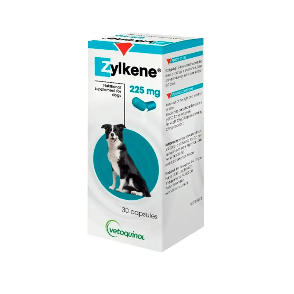 Zylkene Capsules for Medium Dogs 225mg