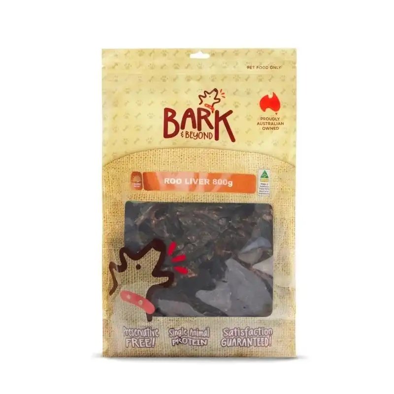 Bark & Beyond Roo Liver 800g