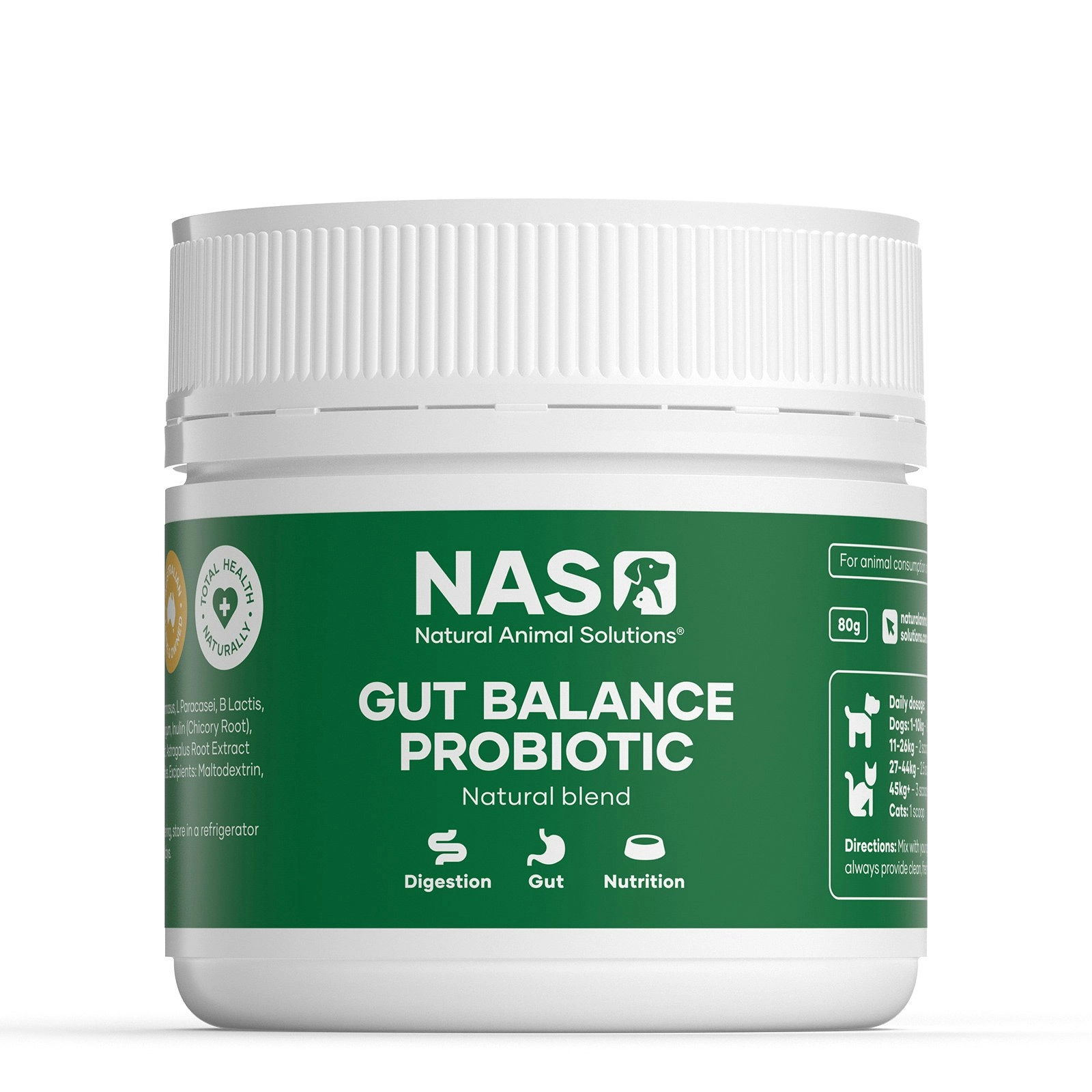 Nas Gut Balance Probiotic 80g & 150g