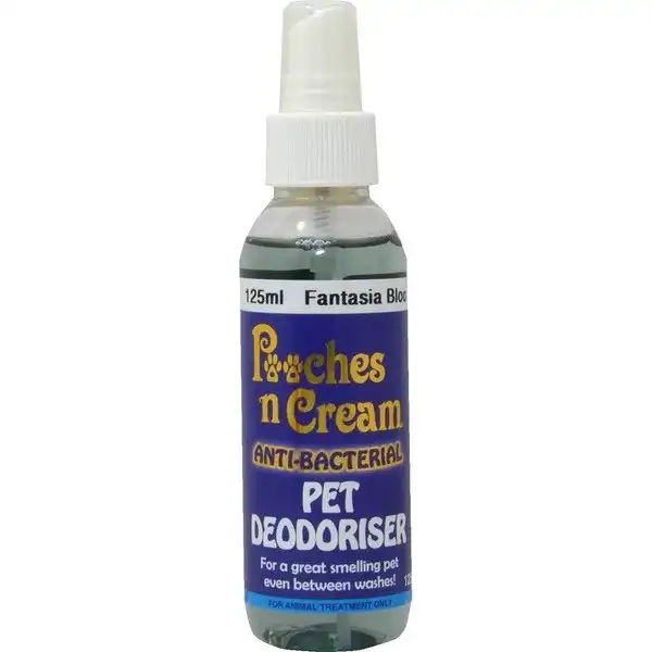 Pooches N Cream Pet Deodoriser Fantasia Bloo 125ml