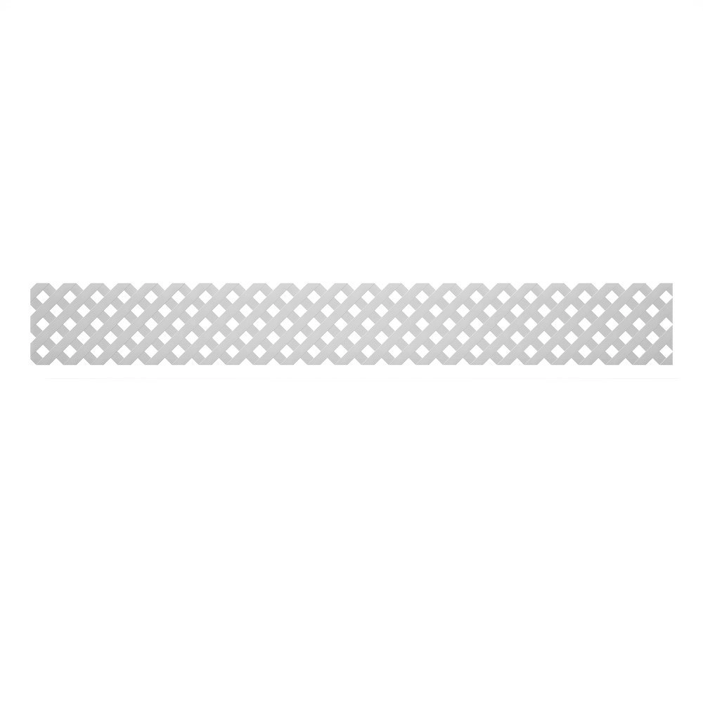 Plastic Lattice 300x2345 White