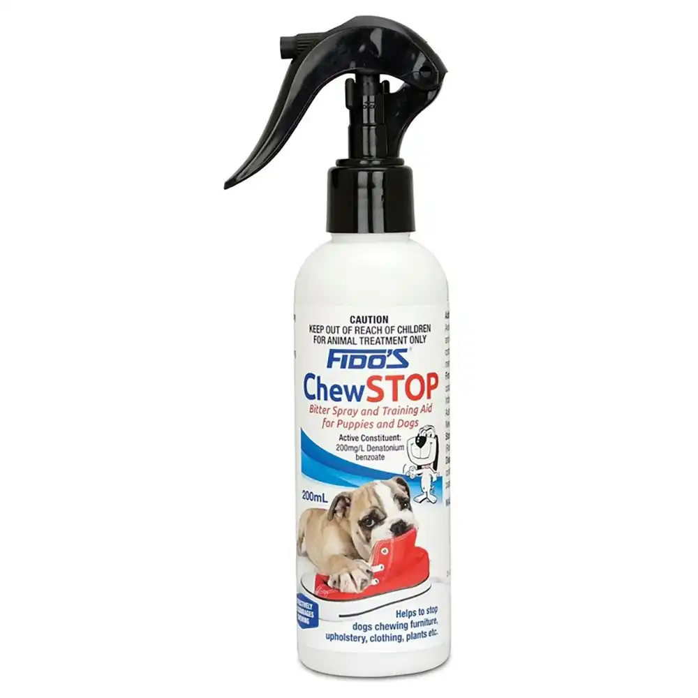 Fido's ChewSTOP Bitter Spray For Dogs - 200ml & 500ml