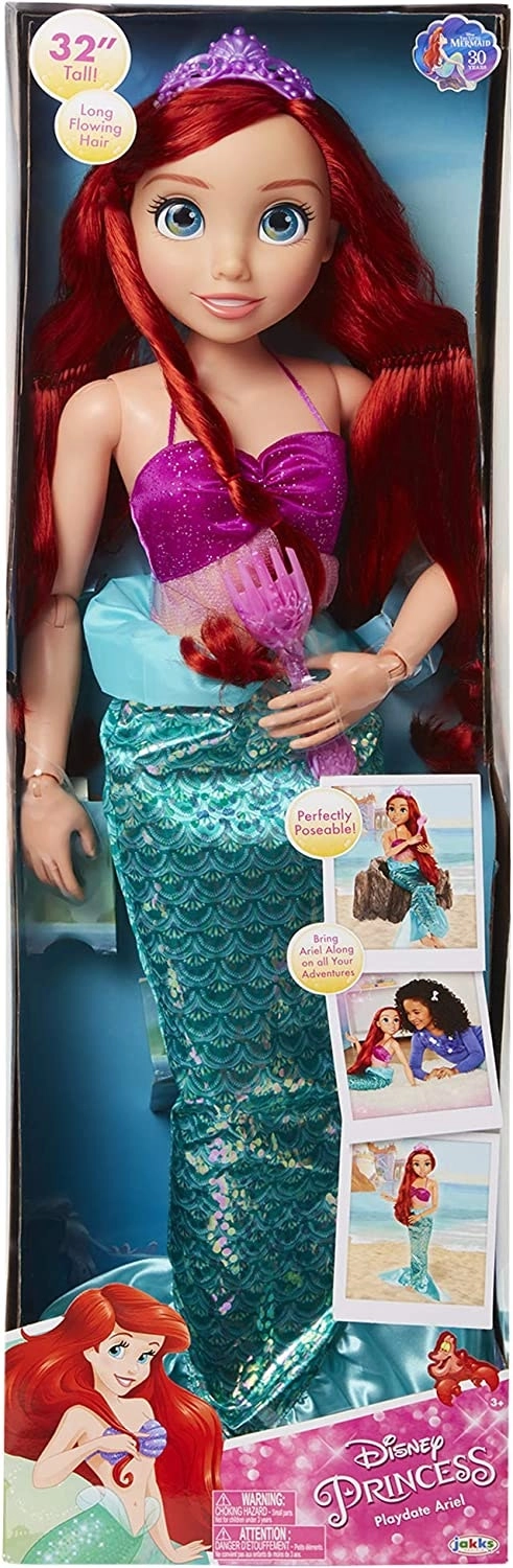 Disney Princess Playdate Ariel Doll 32"