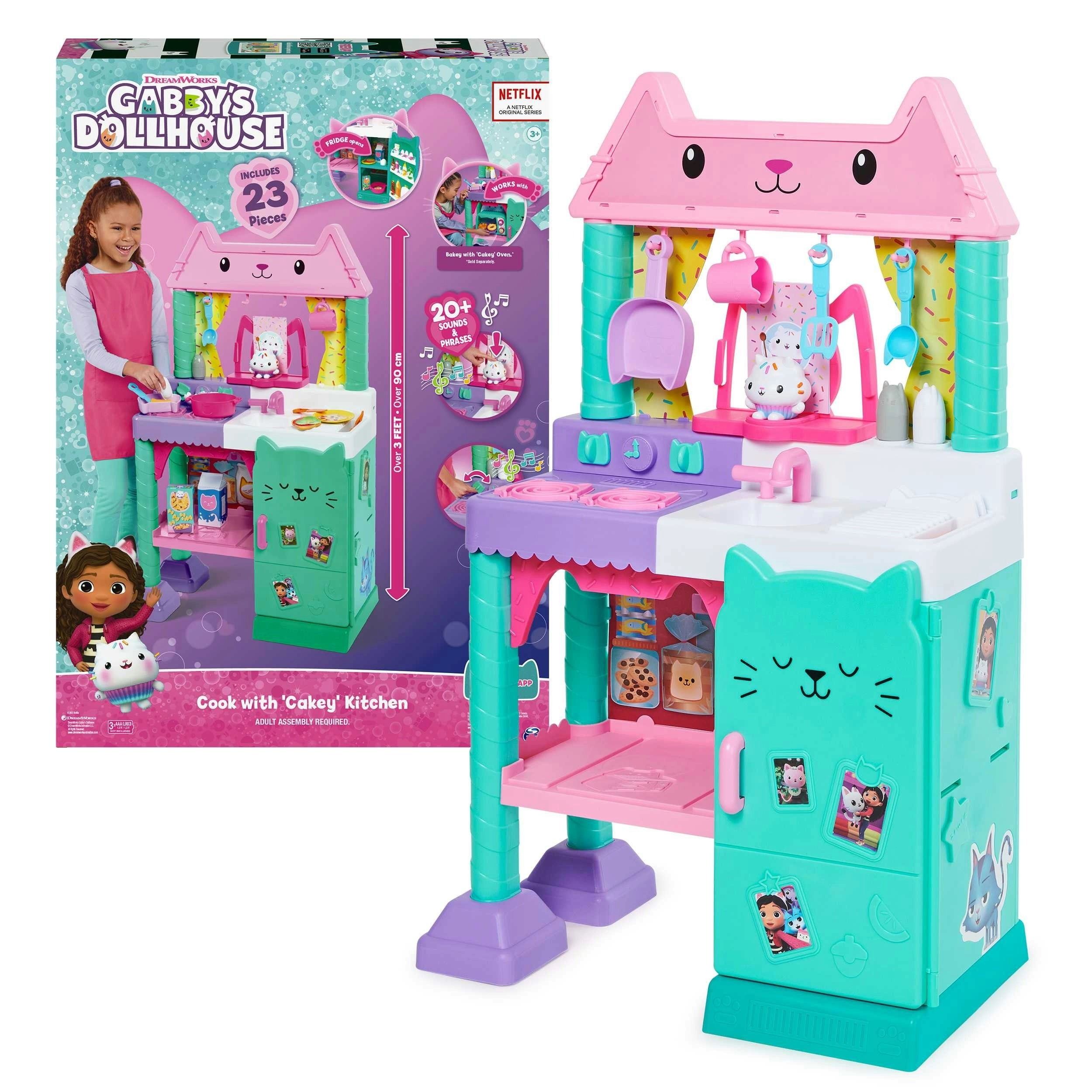 Gabby's Dollhouse Pretend Play Kitchen