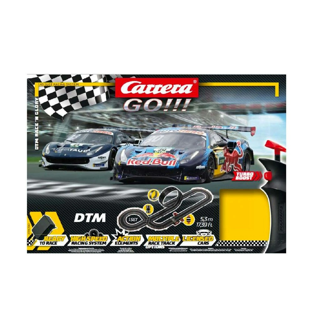 Carrera DTM Race 'N Glory 5.3m 1:43 High Speed Track Slot Car Kids Toy Set 6y+