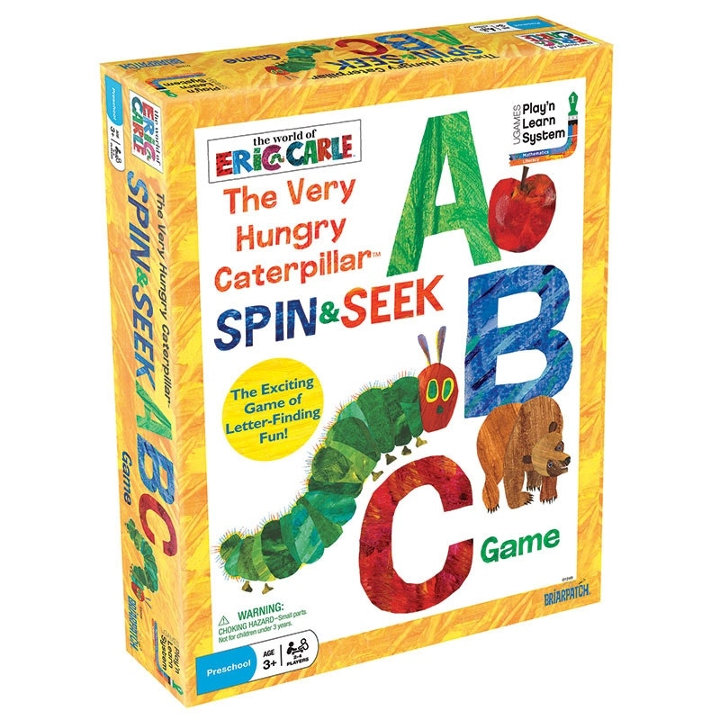 The Very Hungry Caterpillar Spin & Seek ABC Game Kids/Children Activity Toy 3+