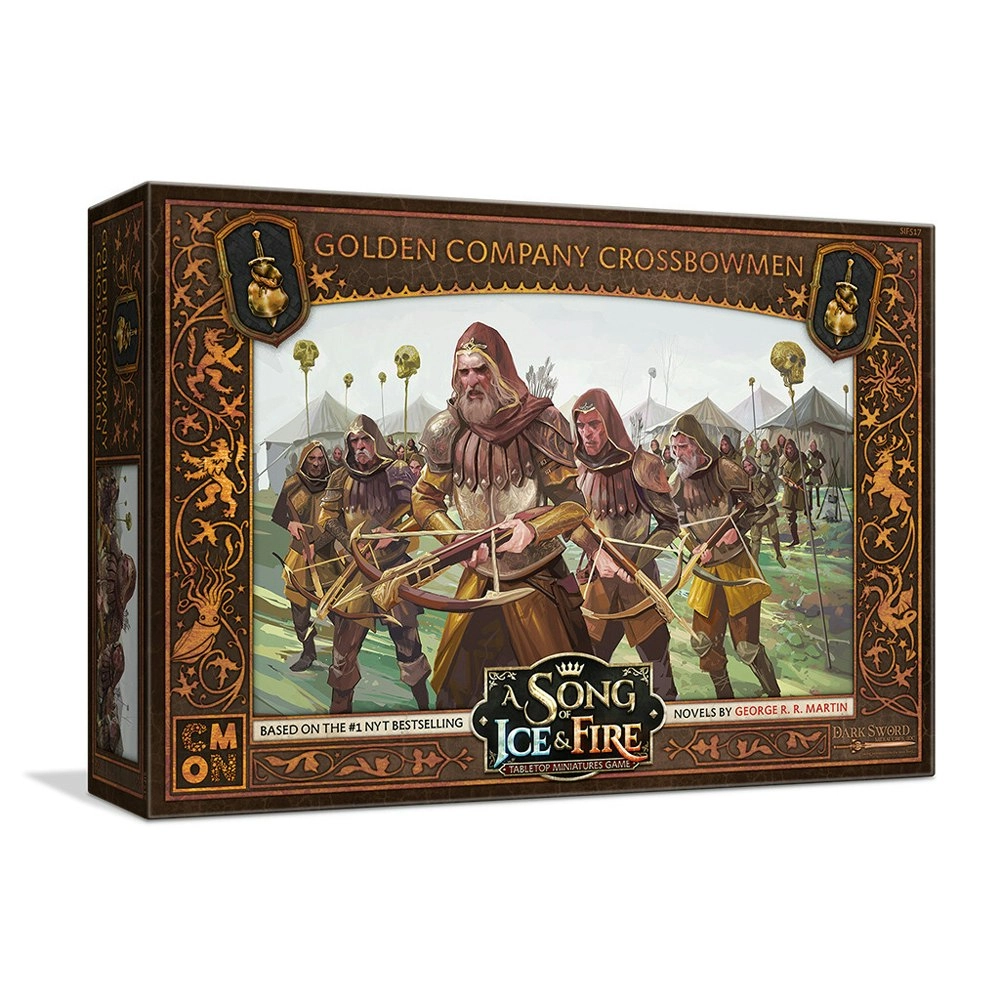 CMON A Song Of Ice & Fire Miniatures Game TTRPG Golden Company Crossbowmen 14y+