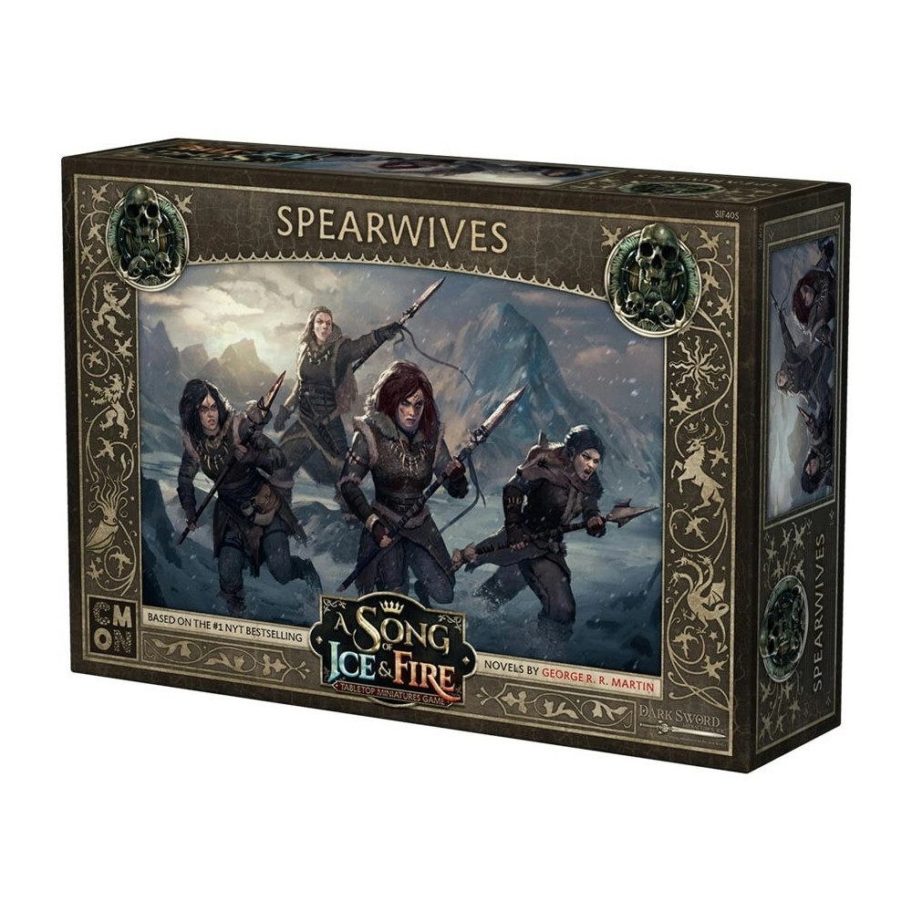 CMON A Song Of Ice & Fire Tabletop Miniatures Game Figure TTRPG Spearwives 14y+