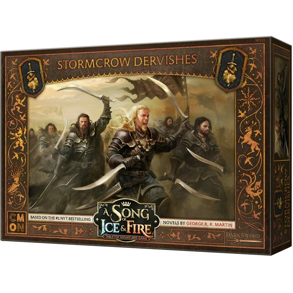 CMON A Song Of Ice & Fire Miniatures Game Figure TTRPG Stormcrow Dervishes 14y+