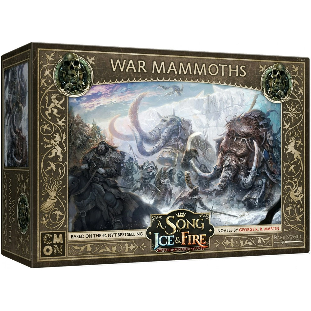 CMON A Song Of Ice & Fire Tabletop Miniatures Game Figure War Mammoths 14y+