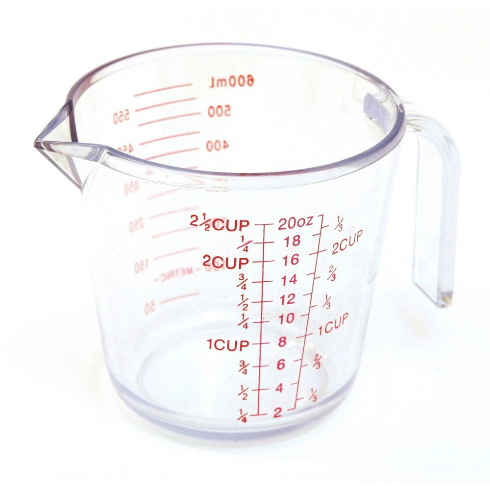 Cuisena 300ml Plastic Measuring Jug Powder/Liquid Baking/Kitchen Utensil Clear