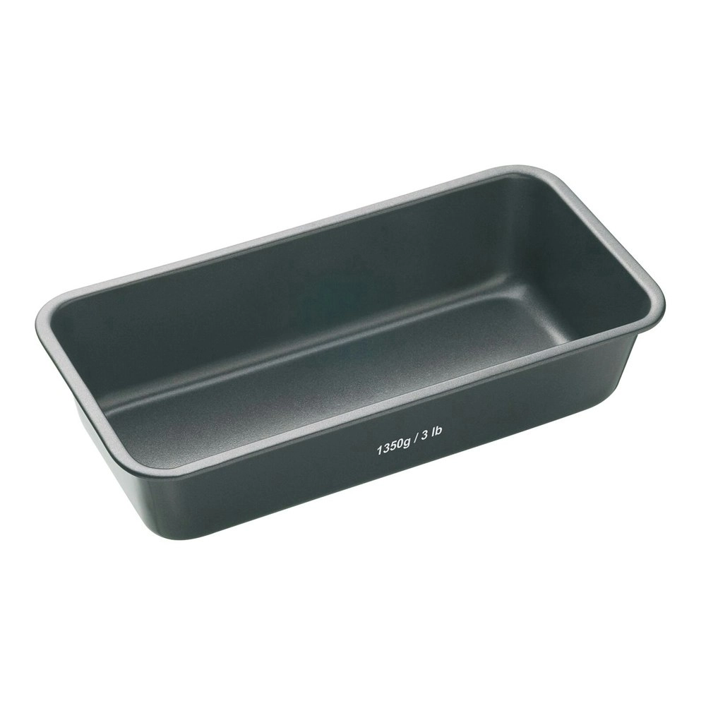 MasterCraft 28x13cm Heavy Base Non-Stick Loaf/Bread Pan Baking Mould Large Black