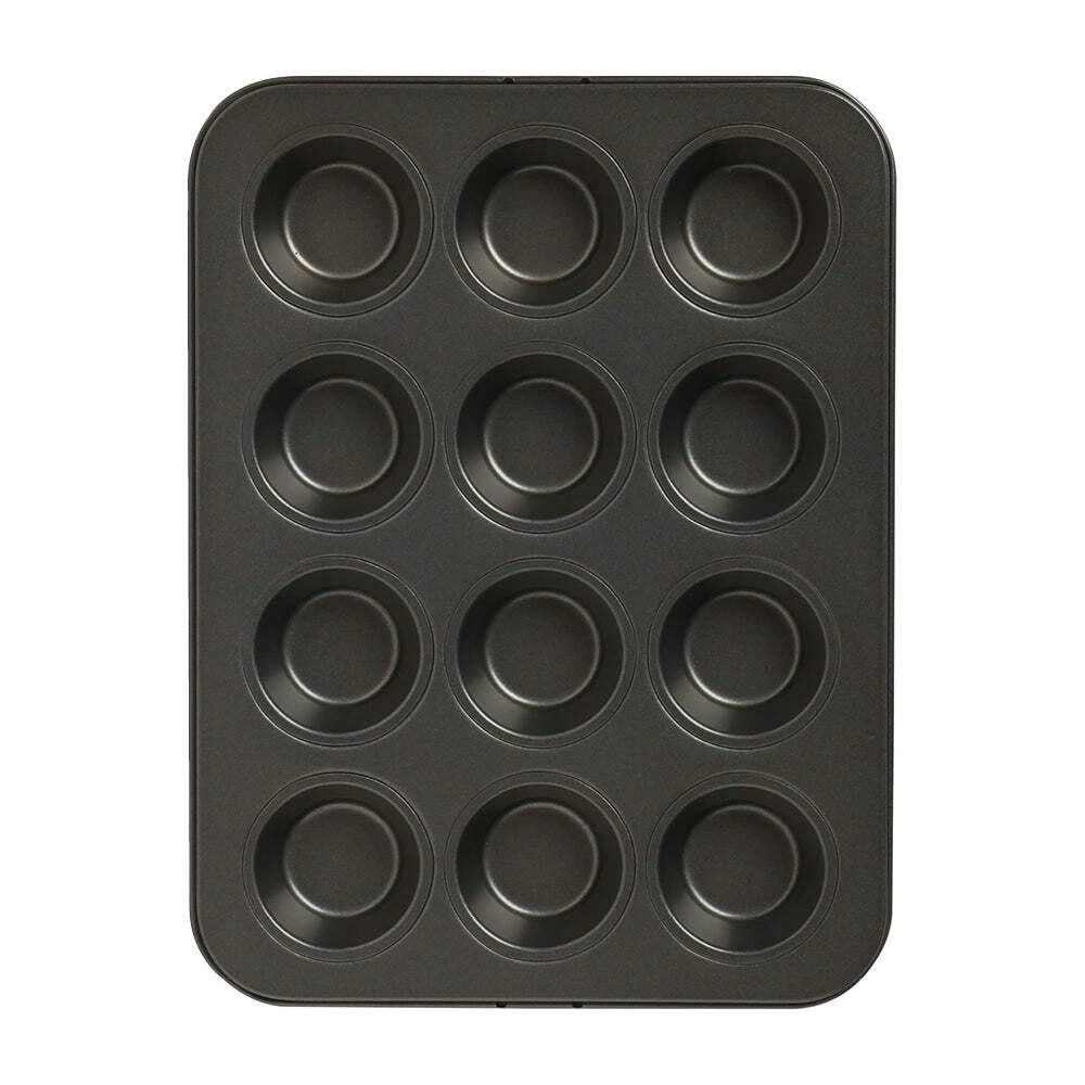 Wiltshire Easybake 12 Cup Non-Stick Mini Muffin/Cupcakes Baking Tray Pan