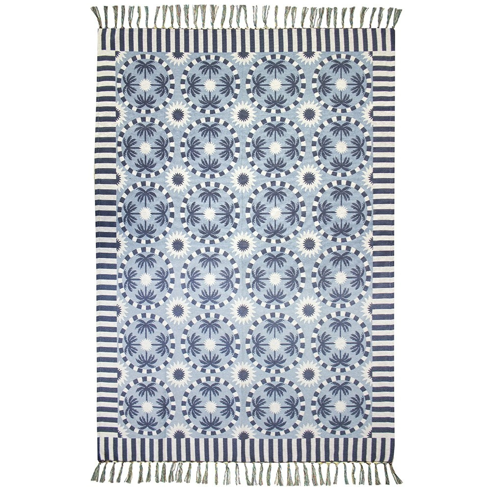 Bambury Decorative Paros Blanket 130 x 180cm Home Decor Cotton Woven