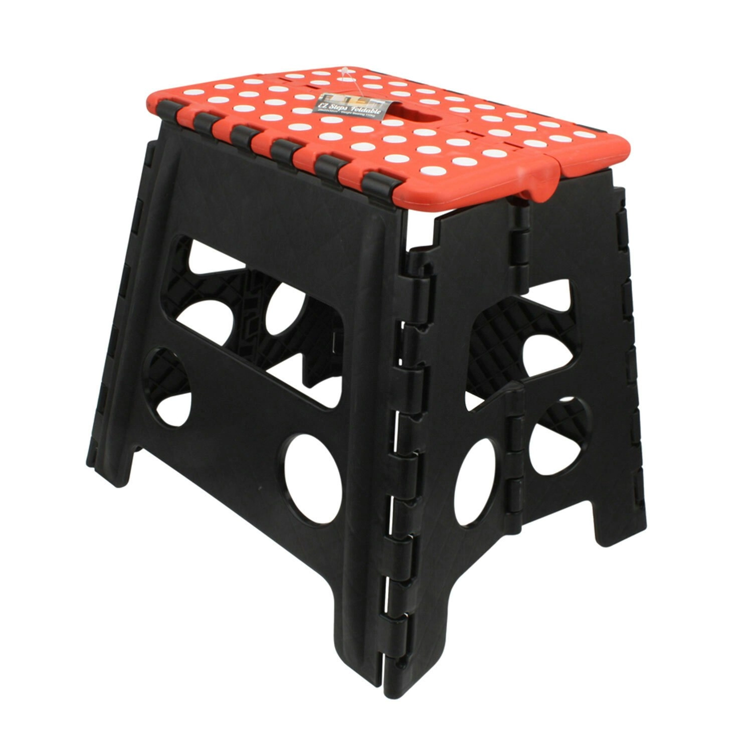 Home Expression 29x32cm Plastic Steps Foldable Stool/Chair Camping Outdoor Asstd