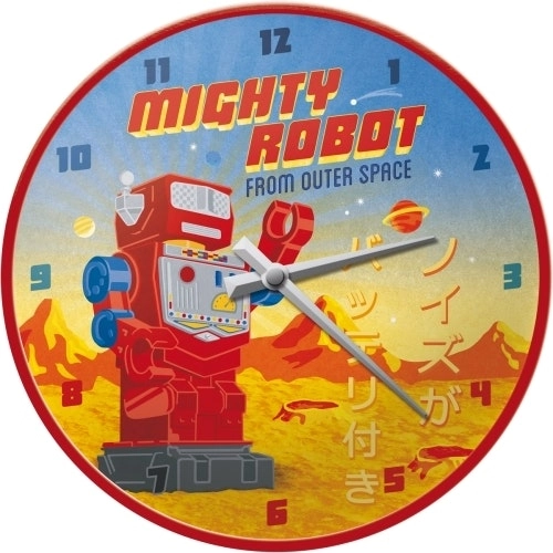 Nostalgic-Art 30cm Hanging Analogue Wall Clock Mighty Robot Home/Room Decor