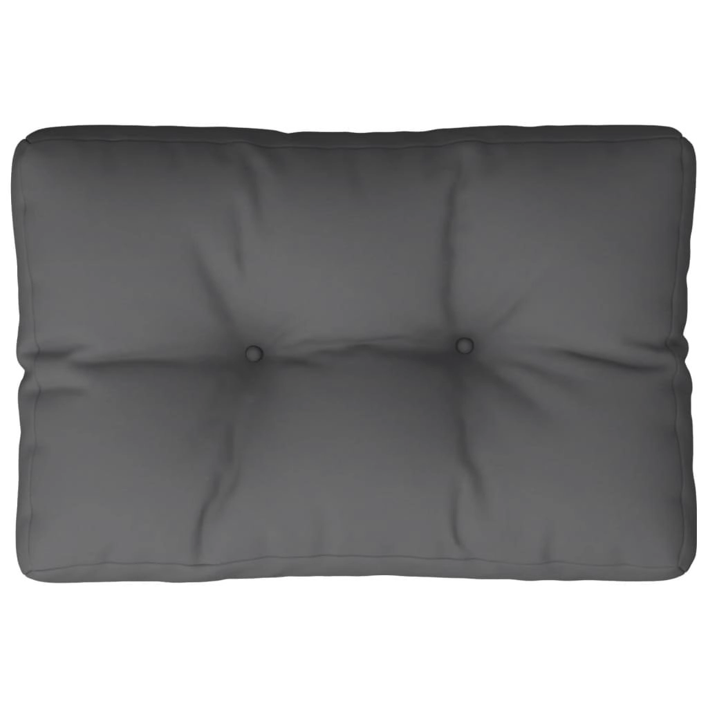 Pallet Cushion Anthracite 60x40x12 cm Fabric 360557