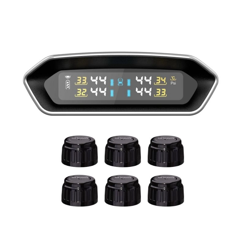 Oricom TPS10-6E Real Time Tyre Pressure Monitoring System Including 6 External Sensors