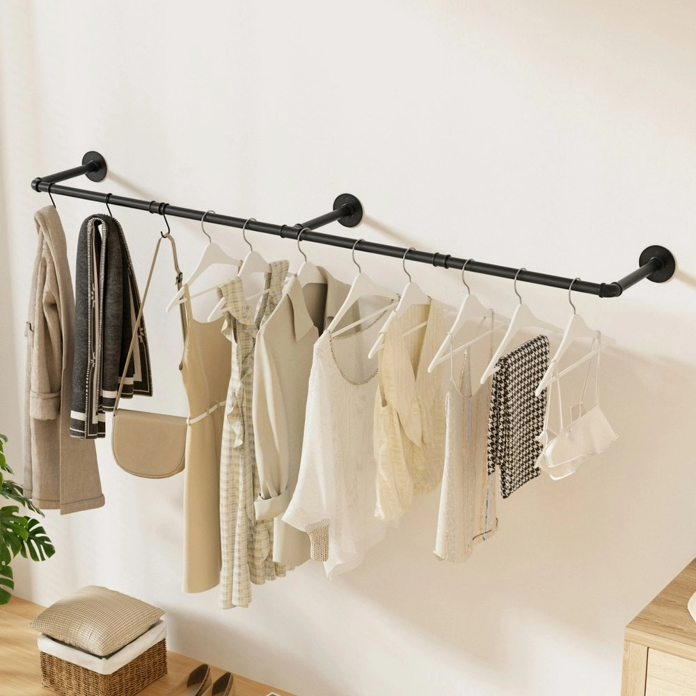 Artiss Clothes Rack Floating Metal