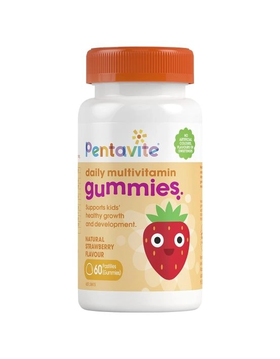 Pentavite Daily Multivitamin Kids Gummies 60 Pastilles