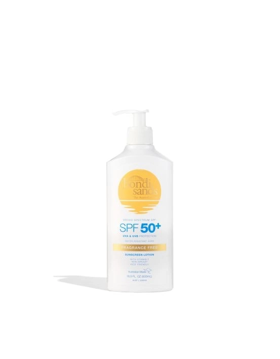 Bondi Sands SPF50+ Fragrance Free Sunscreen Lotion 500ml