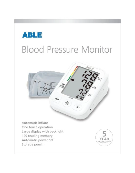 Able B1 Plus Blood Pressure Monitor