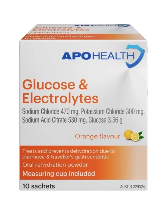 Apohealth Glucose & Electrolytes 10 Sachets