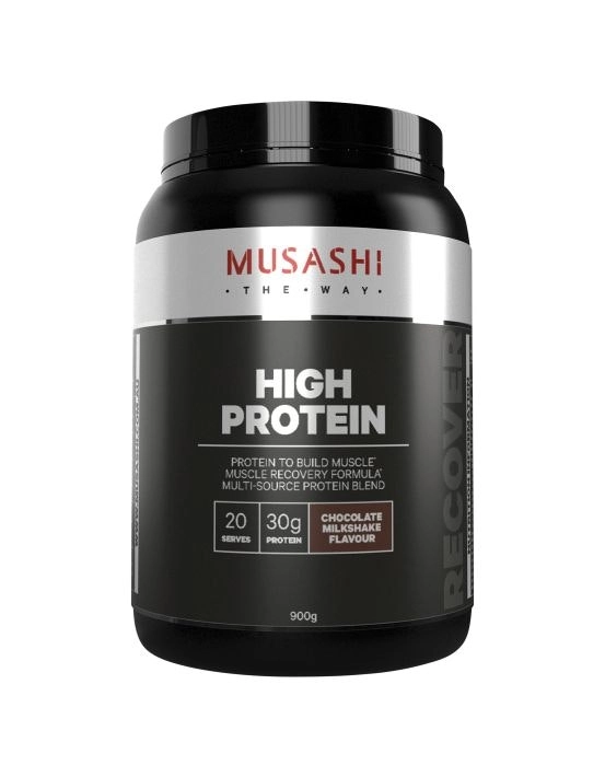 Musashi High Protein Shake Chocolate 900g