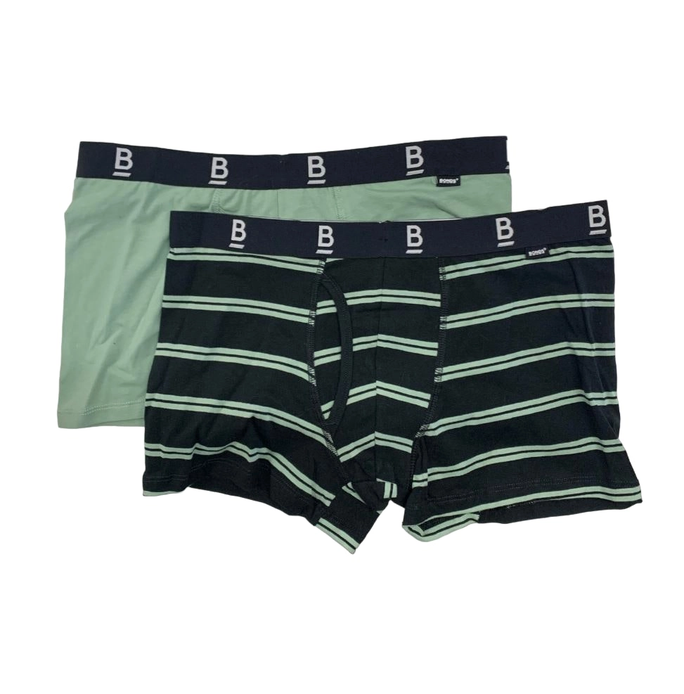 20 X Mens Bonds Everyday Black And Army Green Super Comfy Trunks