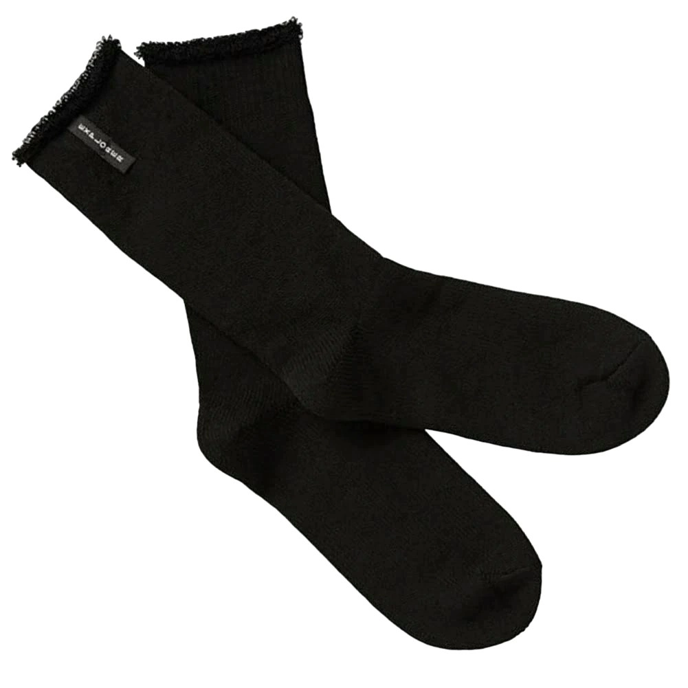 8 x Mens Bonds Explorer Original Crew Wool Blend Black Socks