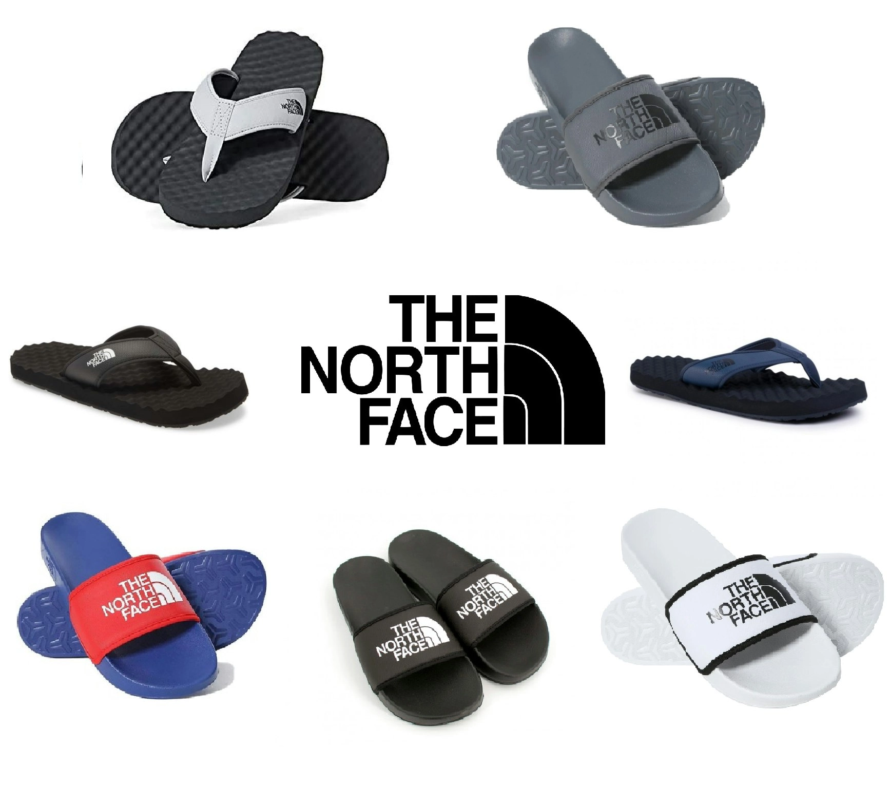 Mens The North Face Base Camp Slide Ill / Base Camp Flip-Flop Il Thongs