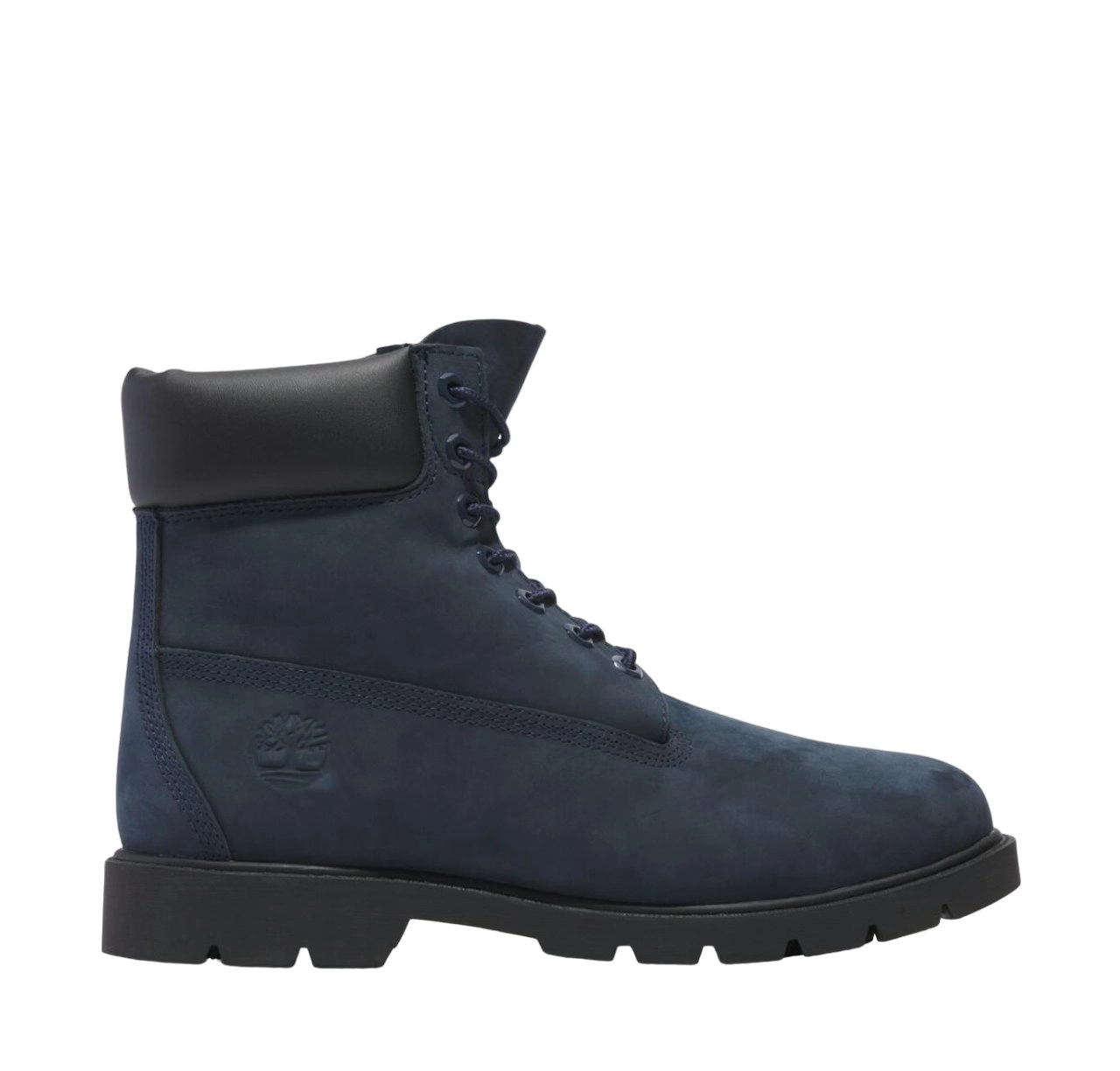 Mens Timberland Classic 6-Inch Waterproof Dark Blue Nubuck Boot