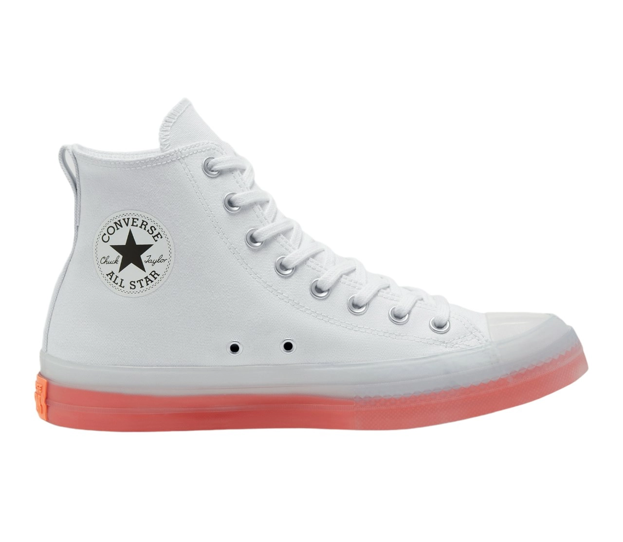 Unisex Converse Chuck Taylor All Star Cx High Top Shoe White/Clear/Wild Mango