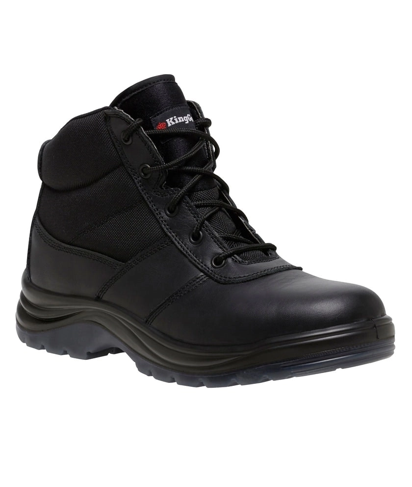 Mens Kinggee Tradie Shield Soft Toe Safety Boots Work Shoes K23150