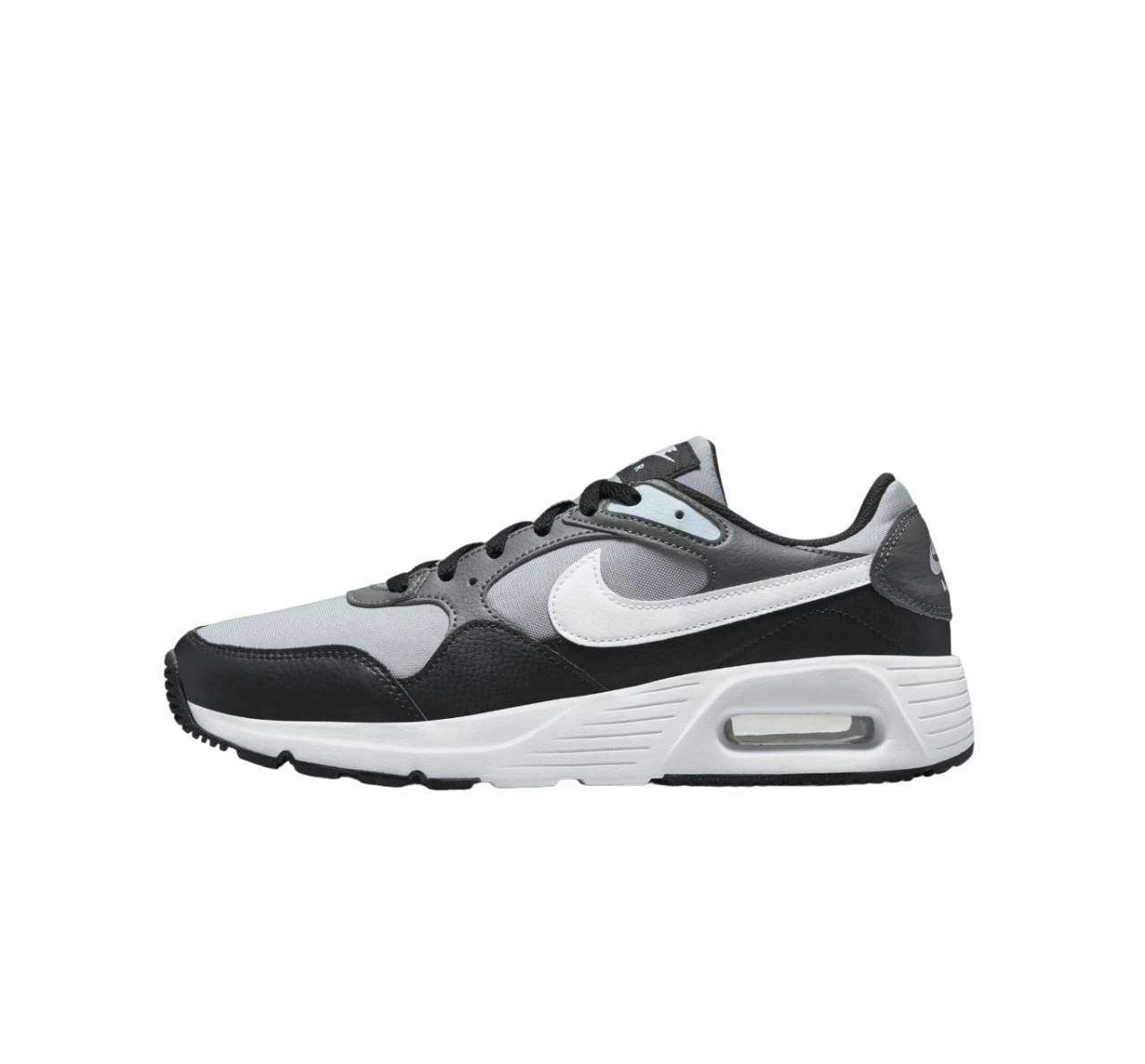 Mens Nike Air Max Sc Black/White/Grey Athletic Shoes