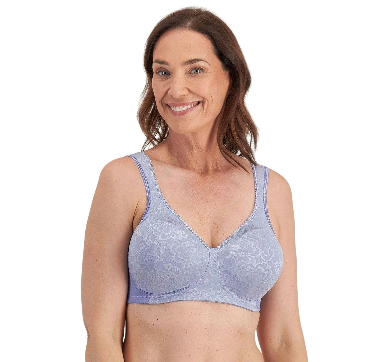 6 x Playtex Womens Ultimate Lift And Support Bra - Mystic Violet