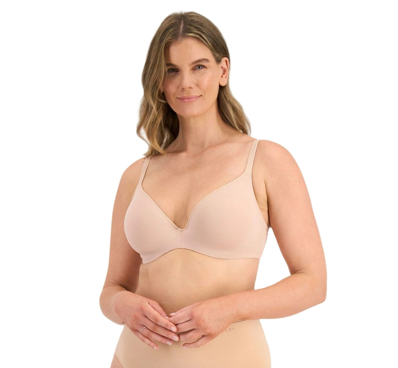 5 x Berlei Barely There Cotton Rich Contour Nude Bra