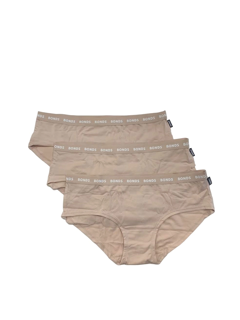 12 X Womens Bonds Everyday Boyleg Underwear Undies Natural