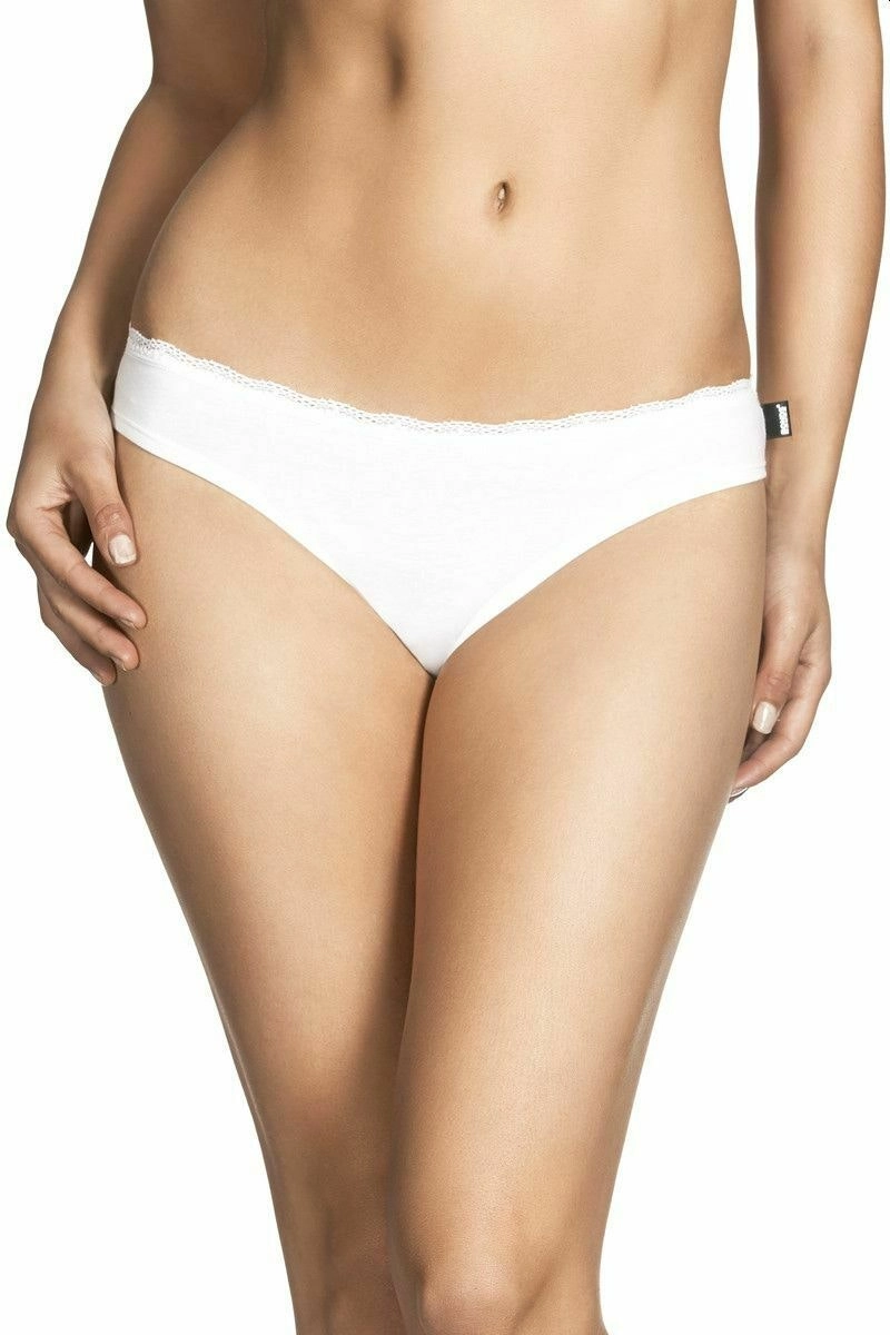 3 x Bonds Womens Everyday Lace Bikini Underwear - White