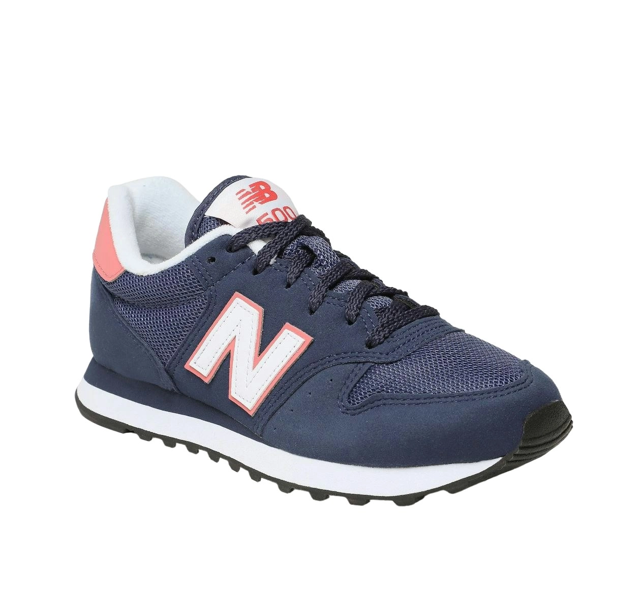 Womens New Balance 500 Navy Athletic Casual Shoes