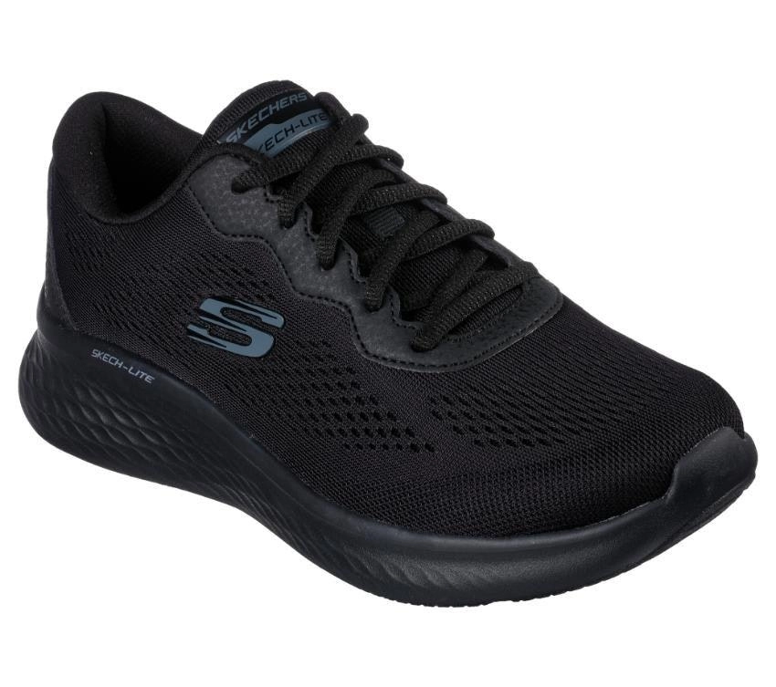 Womens Skechers Skech-Lite Pro - Perfect Time Black/Black Running Sport Shoes